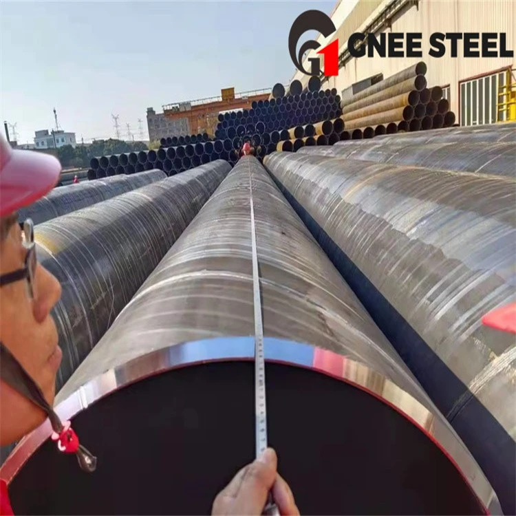 EN10219 S355J0H Spiral Welded Steel Pipe